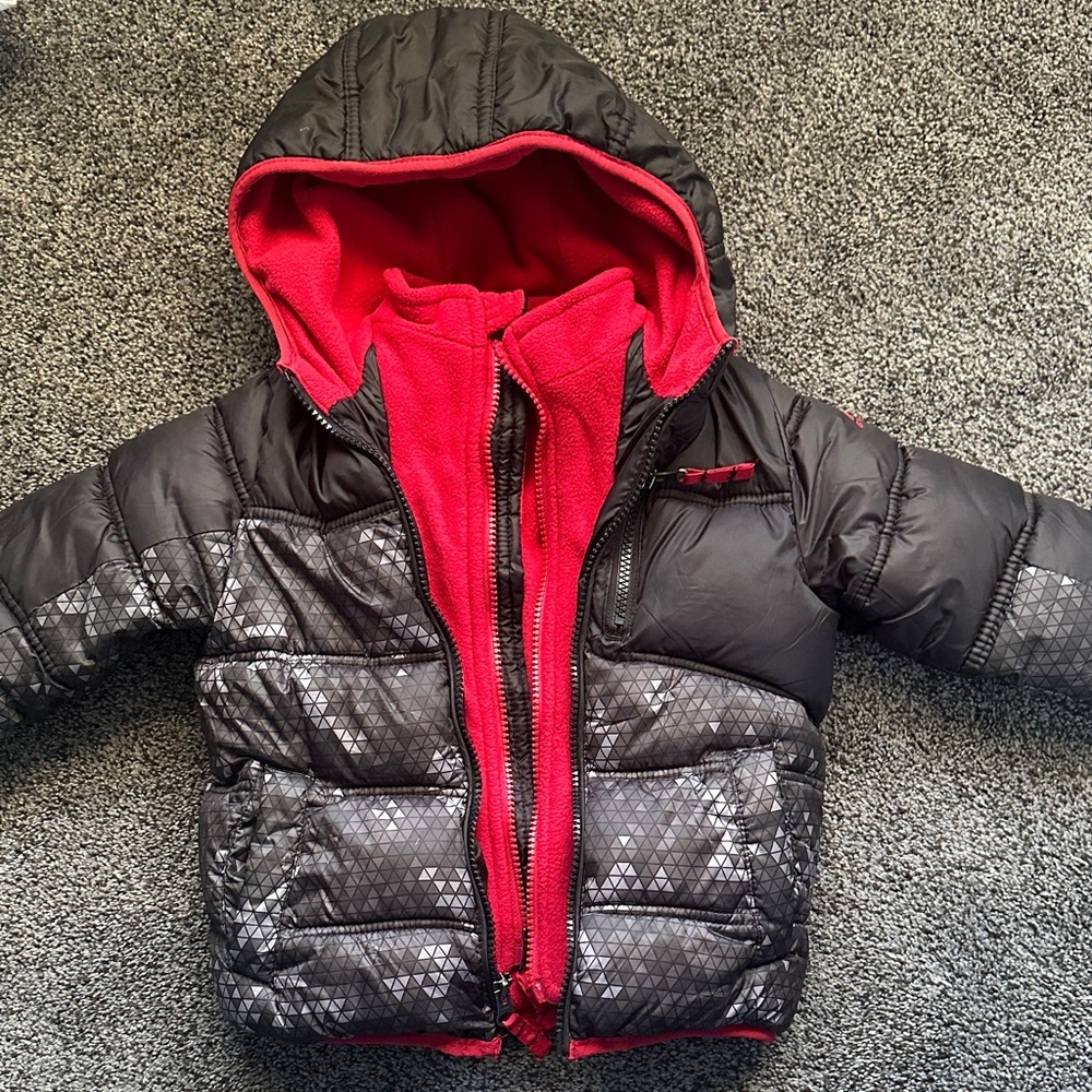 Snozu Vibrant Red Fleece Jacket